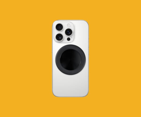 Poignée MagSafe PopSockets – Noir – Prise en main sûre et style minimaliste